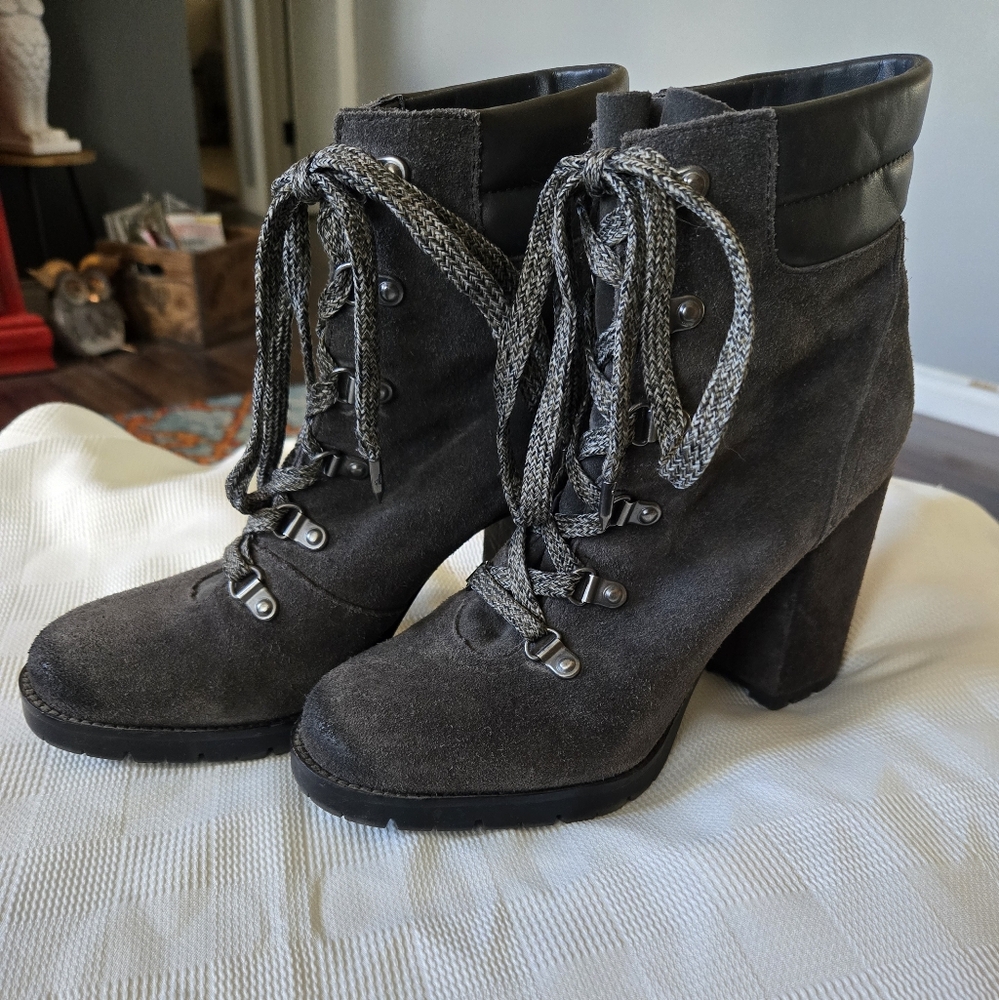 Sam Edelman Stylish Gray Women's Boots